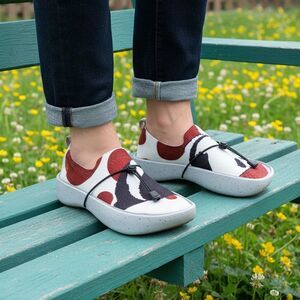 UIN women’s Chunky Platform Fashion Sneakers (Sweet Dream Panda 3 )